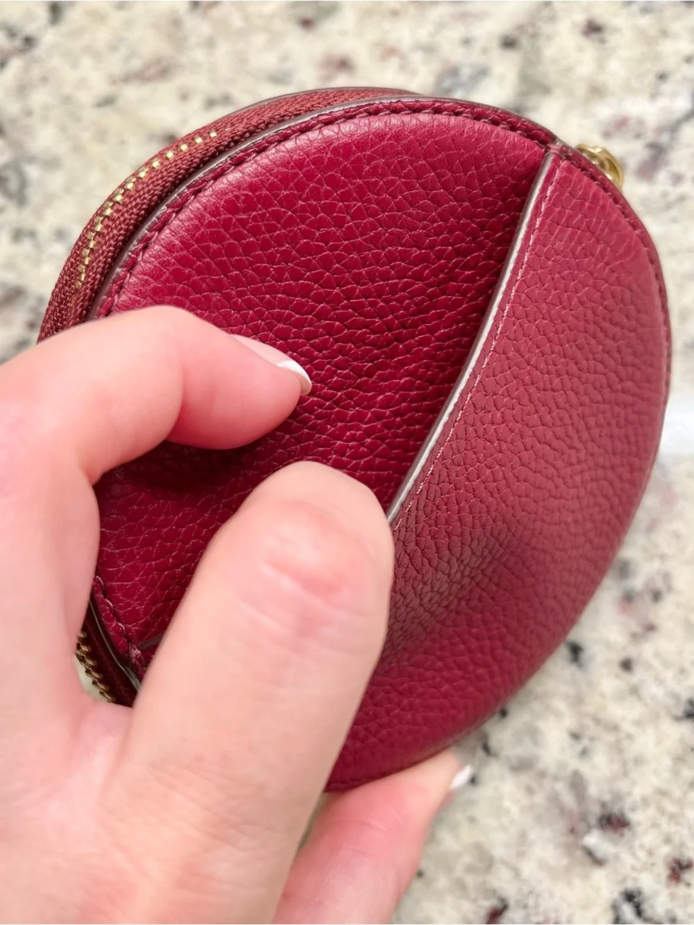 Coach Rexi & Carriage Zippered Coin Case NWOT
